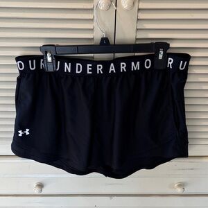 Under Armour Women's Black Athletic Shorts
